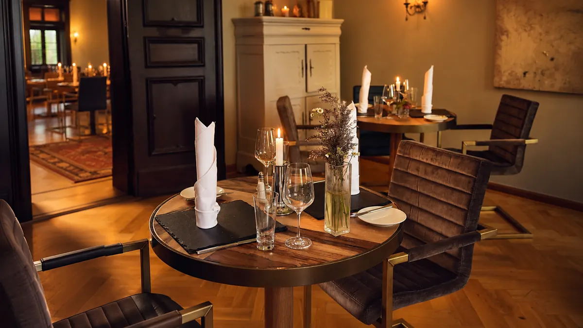Kulinarischer Genuss im Schlossrestaurant